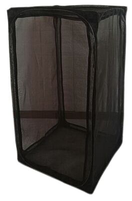 4E-MC-B-404090 Eco Mesh Clear Black Insect Cage