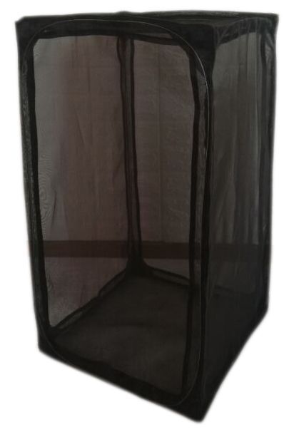 4E-MC-B-303080 Eco Mesh Clear Black Insect Cage