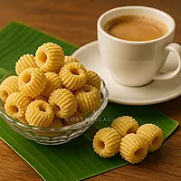 Worth2Deal Kerala Special Ari Murukku | Cheeda Crunchy Tea-Time Snack | Fresh Homemade 500g
