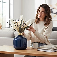 Midnight Blue Vase