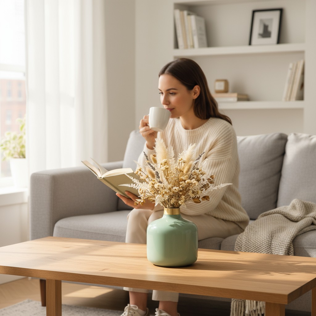 Sage Green Vase