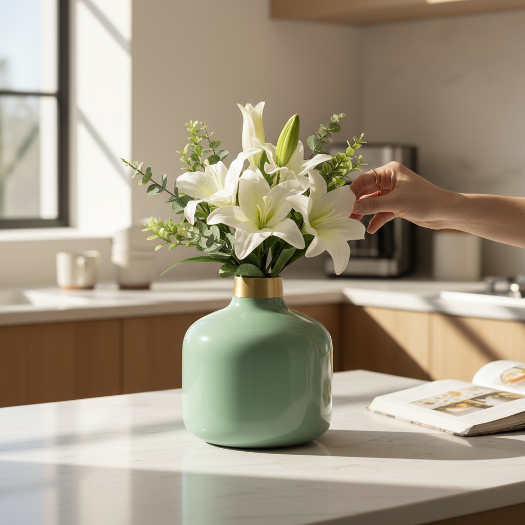 Sage Green Vase