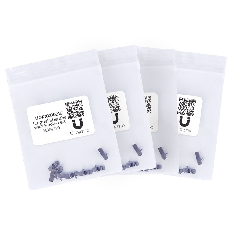 U Ortho Lingual Sheaths with Hooks