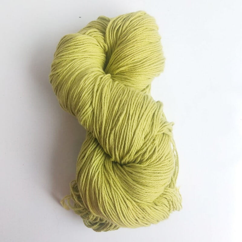 Cotton Yarn 4 Ply Lite green