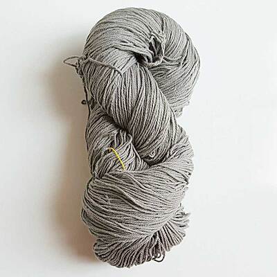 Cotton Yarn 4 Ply Light Grey