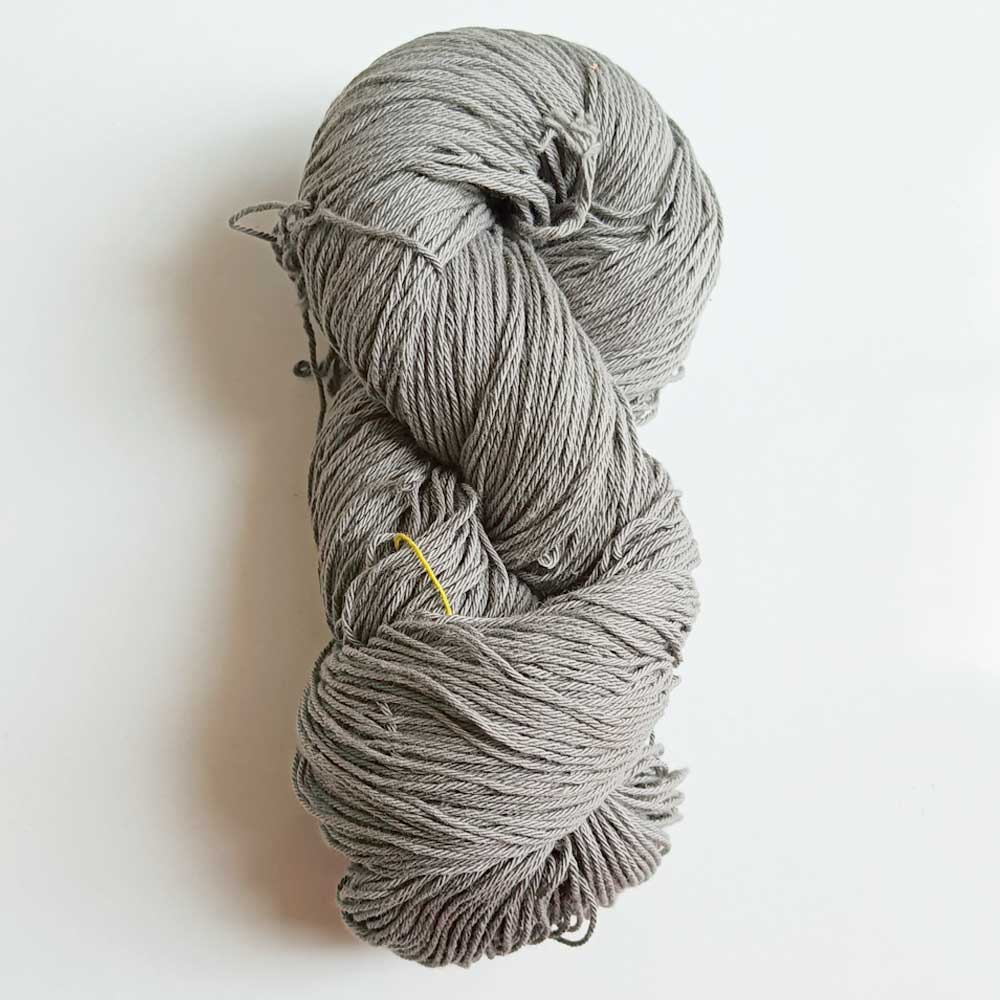 Cotton Yarn 4 Ply Light Grey
