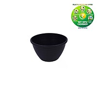 Little Cosco Pot with stick | 7.75 Inch Plastic Planter | Indoor & Balcony Planter|black