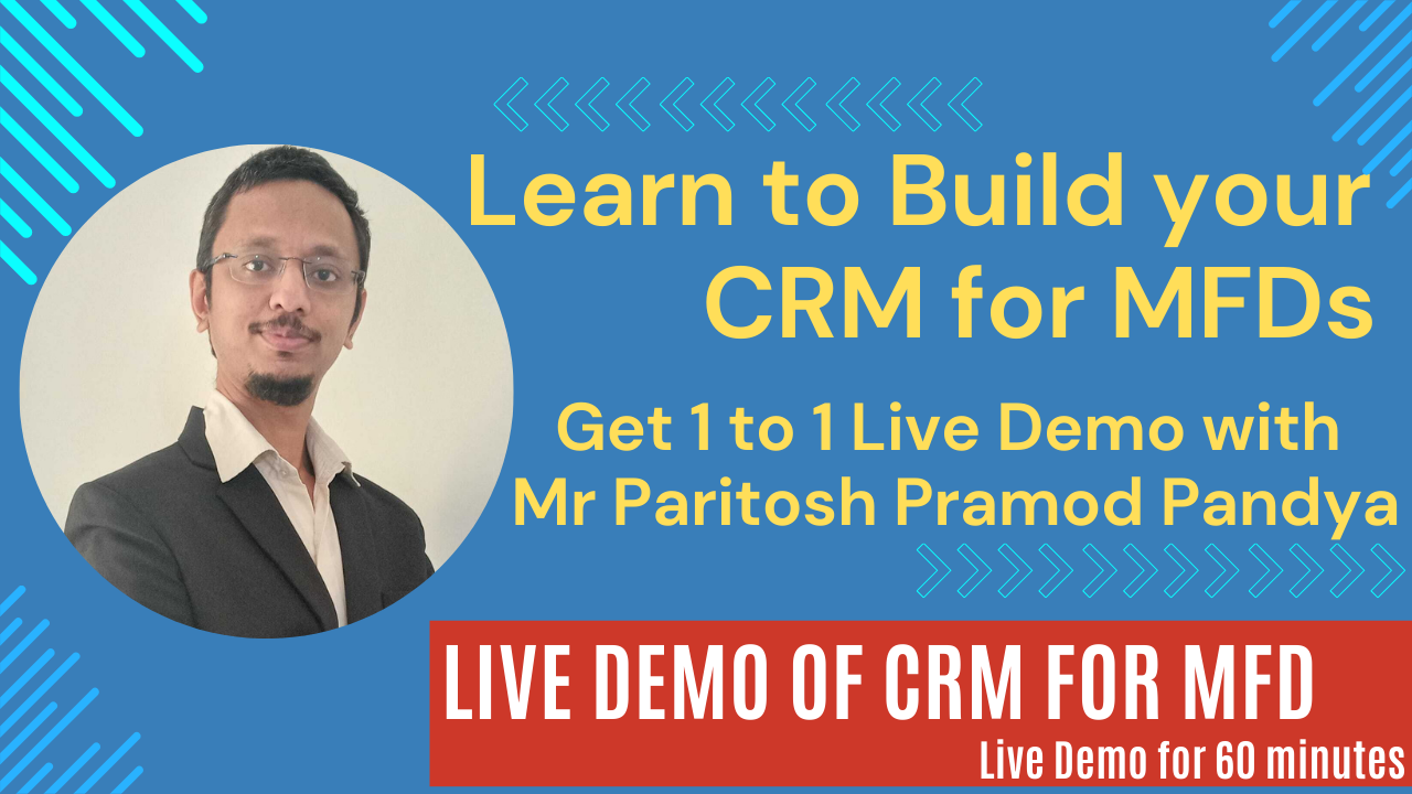 Get Live Demo of CRM for MFD