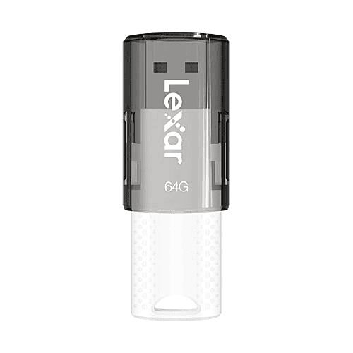 Lexar JumpDrive S60 64GB USB 2.0 Pen Drive – Portable Storage | 2 Years Warranty