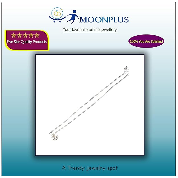 Sterling Silver Plain Anklet