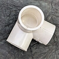 3-Way Elbow PVC Fittings, 3/4Inch PVC Fittings, 3 Way PVC Elbow Side Outlet Tees, 90 Degree Elbow Corner Fittings