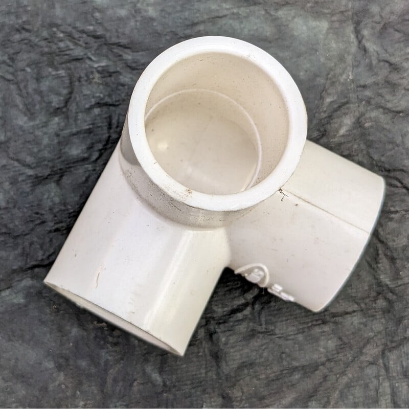 3-Way Elbow PVC Fittings, 3/4Inch PVC Fittings, 3 Way PVC Elbow Side Outlet Tees, 90 Degree Elbow Corner Fittings
