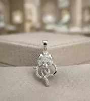 925 Silver Ribbon of Radiance Pendant