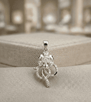 925 Silver Ribbon of Radiance Pendant