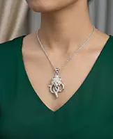 925 Silver Ribbon of Radiance Pendant