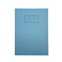 Janrax A4 Blue 80 Pages Feint and Ruled Exercise Book