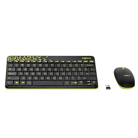 Logitech Mk240 Nano Wireless USB Keyboard And Mouse Set