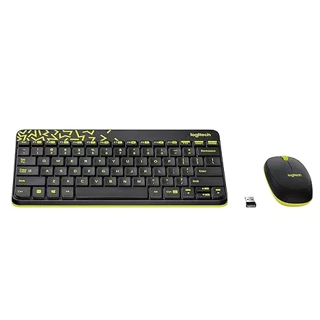Logitech Mk240 Nano Wireless USB Keyboard And Mouse Set