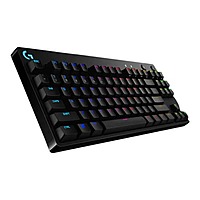 Logitech G Pro Mechanical Gaming Keyboard – GX Blue Clicky Switch | USB | RGB Lighting