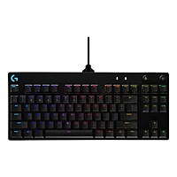 Logitech G Pro Mechanical Gaming Keyboard – GX Blue Clicky Switch | USB | RGB Lighting