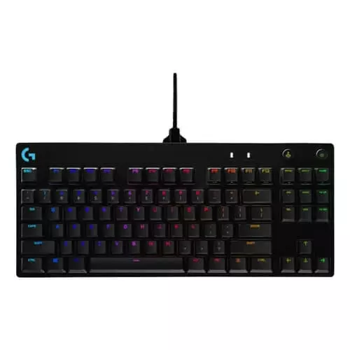 Logitech G Pro Mechanical Gaming Keyboard – GX Blue Clicky Switch | USB | RGB Lighting