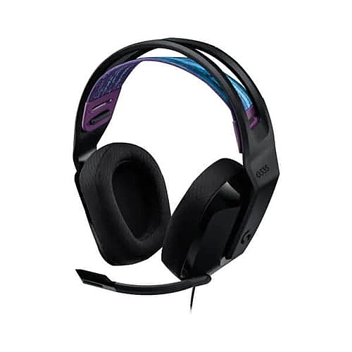 Logitech G335 Gaming Headset – 40mm Drivers | Fixed Mic | Black