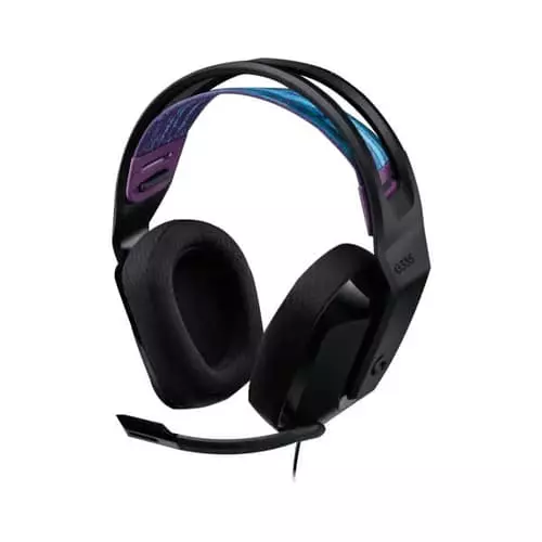 Logitech G335 Gaming Headset – 40mm Drivers | Fixed Mic | Black