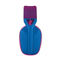 Logitech G435 Wireless Gaming Headset – 40mm Drivers | Fixed Mic | Stereo | Blue-Raspberry