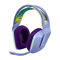 Logitech G733 Lightspeed RGB Wireless Gaming Headset (Lilac) – 40mm Drivers | Noise Cancellation
