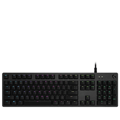 Logitech RGB Backlit Mechanical Wired Gaming Keyboard (Carbon) G 512