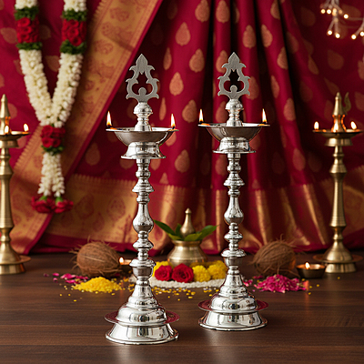 Traditional Kuthu Vilakku  Diya Traditional Kuthu Vilakku  Diya