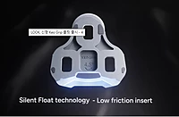 NEW LOOK KEO GRIP ROAD CLEAT (GREY 4.5 DEGREE FLOAT)