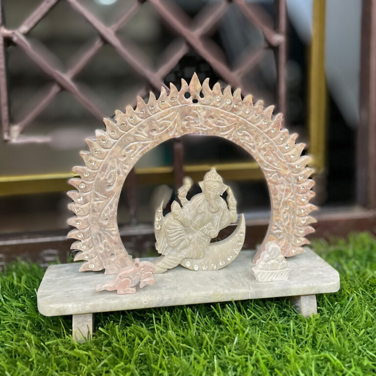 Lord Ganesha Stone Idol