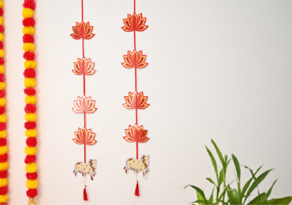 Lotus Wall Art spiritual decor for home and premium return gifts India
