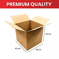 Cardboard Packing Box 41x41x41cm — 3mm Corrugated Flute