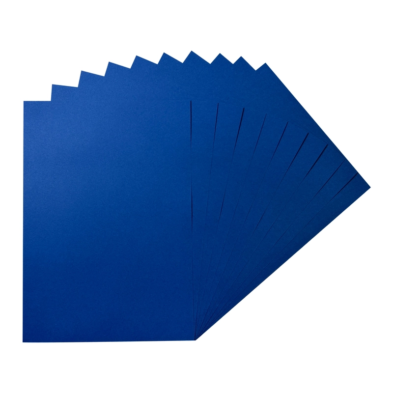 Pack of 100 A5 Dark Blue Coloured Paper 75gsm Sheets