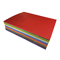 Janrax 9x7"" White 80 Pages Feint and Ruled Exercise Book