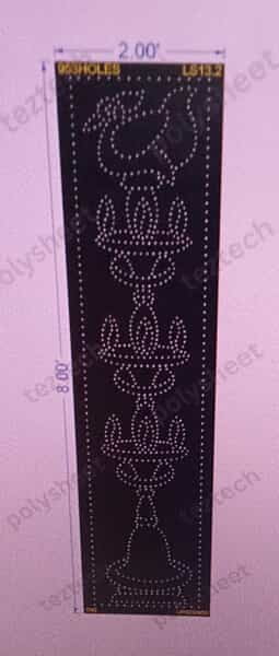 LS13.2 LAMP STAND 8X2 FEET 953HOLES