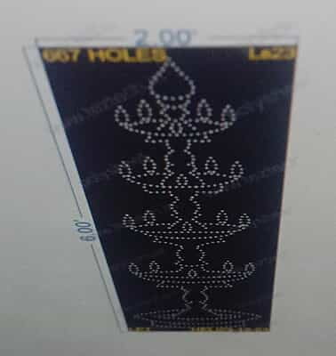 LS23 LAMP STAND 6X2 FEET 667HOLES