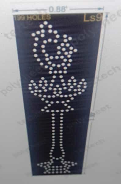 LS9 LAMP STAND 3X0.88 FEET1991-OLES