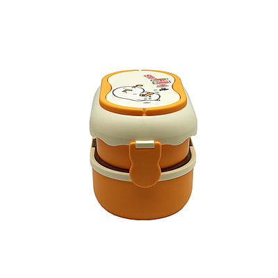 European Style Double Layer Antibacterial Lunch Box