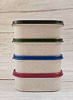 Lunch Box - Made from Rice Husk | Recycled - Dark Colors