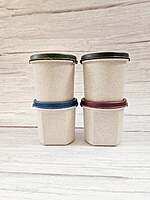 Lunch Box - Made from Rice Husk | Recycled - Dark Colors