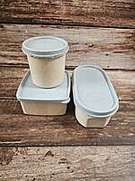 Lunch Box | Made from Rice Husk | Recycled - Pastel Colors