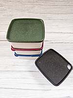 Lunch Box - Made from Rice Husk | Recycled - Dark Colors