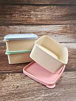 Lunch Box | Made from Rice Husk | Recycled - Pastel Colors