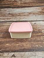 Lunch Box | Made from Rice Husk | Recycled - Pastel Colors