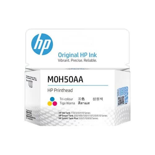 HP M0H50A Tri-Color GT Printhead – Original Dye Ink Printhead for Smart Tank Series