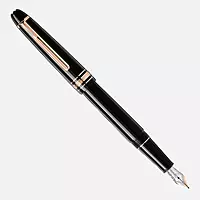 Montblanc Meisterstuck 145 Classique Fountain Pen - Black RGT