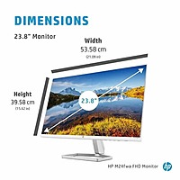 HP M24FWA 24 Inch Monitor – FHD IPS | 75Hz | FreeSync | Built-in Speakers